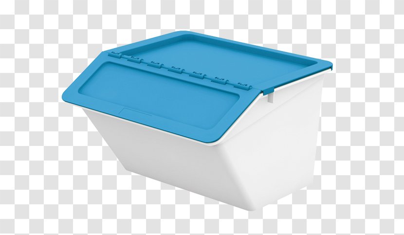 Plastic Box Food Backgammon Color - Blue - Crate Transparent PNG