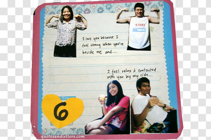 Anniversary Letter Image Boyfriend Picture Frames - Creative Transparent PNG