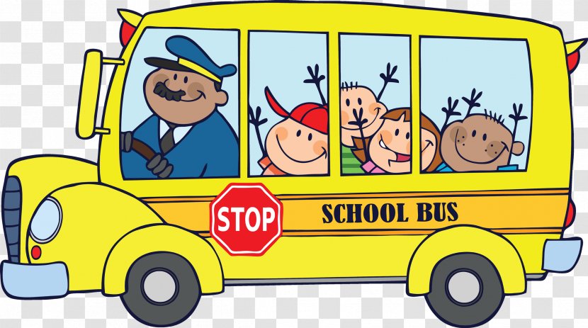 School Bus Clip Art - Yellow - Happy Saturday Cliparts Transparent PNG