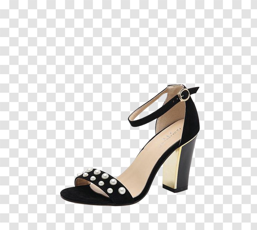 Sandal High-heeled Shoe Sneakers - Court - Block Heels Transparent PNG