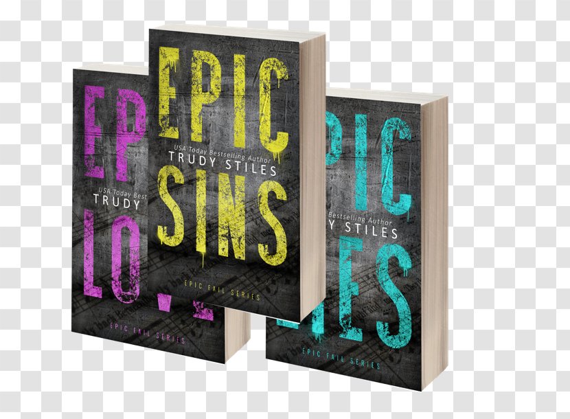 Epic Sins Brand Trudy Stiles Font - Purple - Fail Transparent PNG
