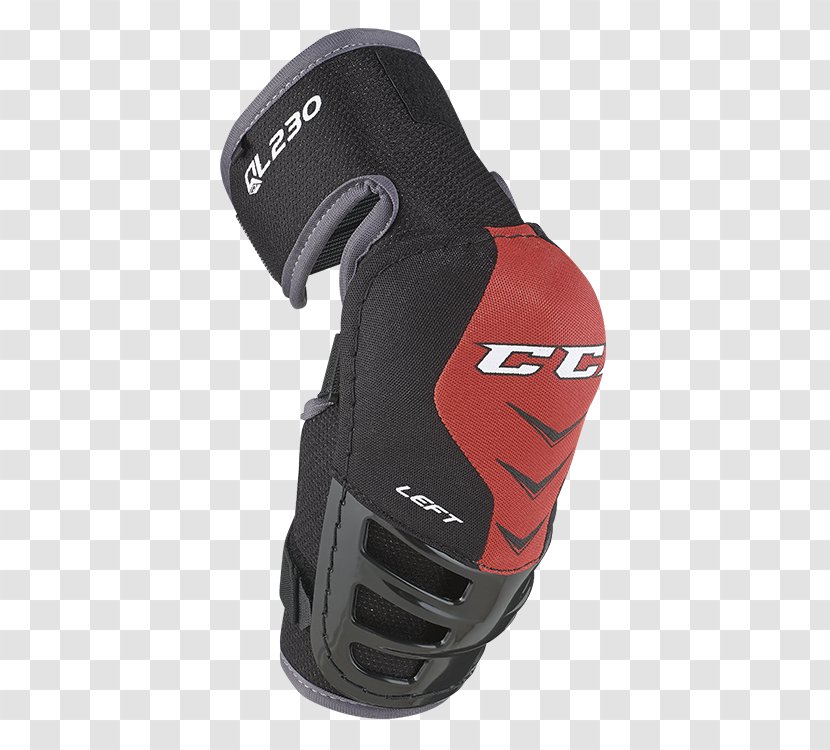 Elbow Pad CCM Hockey Ice Equipment - Black Transparent PNG