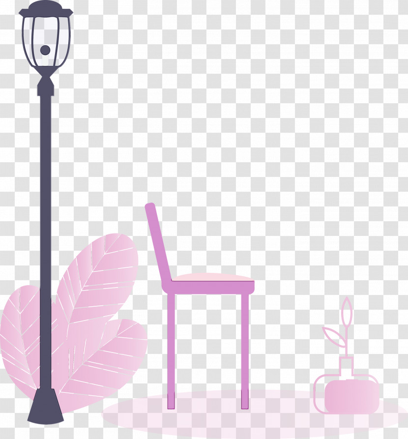 Pink Magenta Furniture Table Transparent PNG