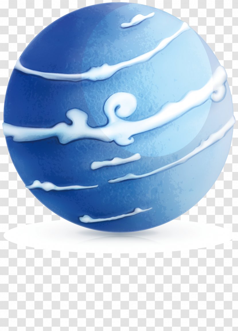 Painting (Blue Star) Clip Art - Sphere - Planet Hand Transparent PNG