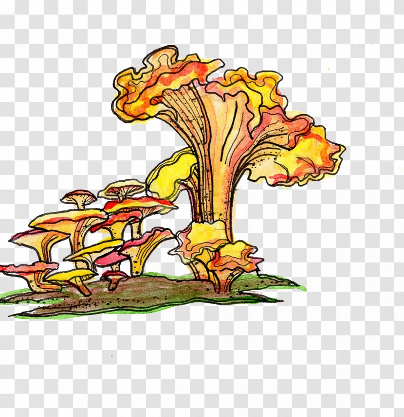 Mushroom Cartoon - Tree - Carnivorous Plant Transparent PNG