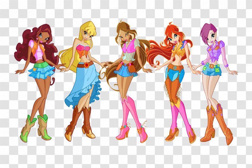 Stella Bloom Tecna Aisha Winx Club - Season 2Winx Transparent PNG