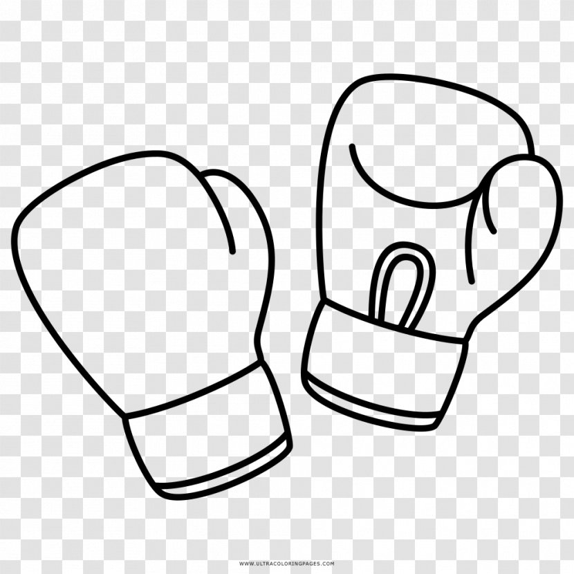 Boxing Glove Drawing Punch - Heart Transparent PNG
