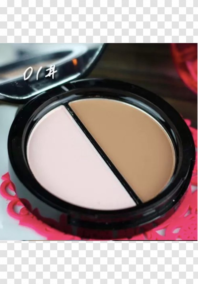 Face Powder Sunscreen Highlighter Cosmetics Concealer - Moisturizer - High Light Shadow Transparent PNG