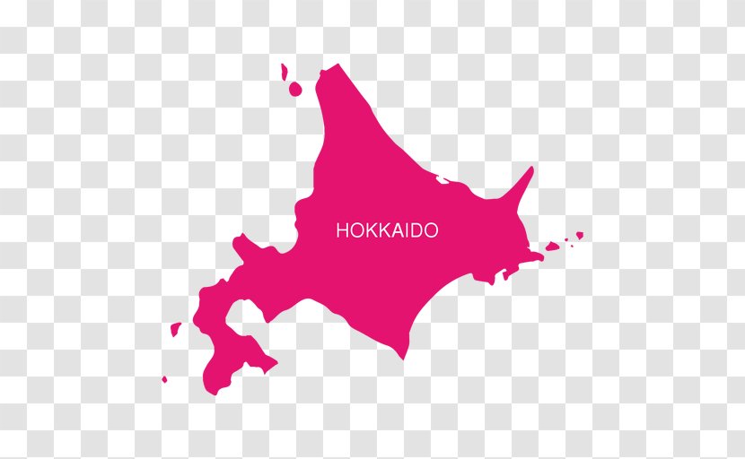 Hokkaido Map Royalty-free - Japan Transparent PNG
