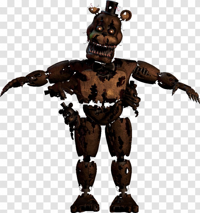 Five Nights At Freddy's: Sister Location Freddy's 2 Freddy Fazbear's Pizzeria Simulator 4 Nightmare - Fictional Character - Fnaf 1000 Transparent PNG
