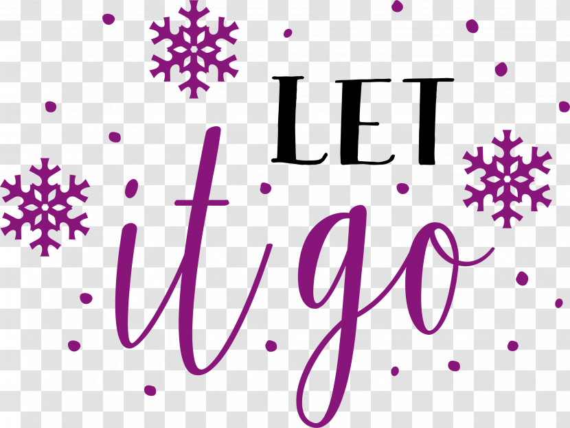 Let It Snow Winter Transparent PNG