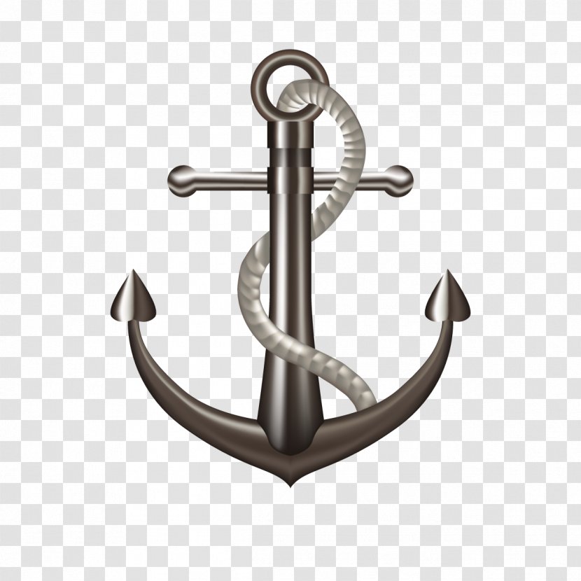 Wedding Invitation Anchor Clip Art - Symbol - Vector Metal Transparent PNG