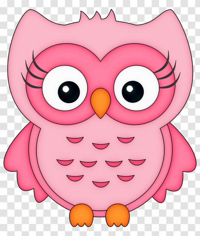 Owl Clip Art Bird Illustration Image - Pink - Facebook Transparent PNG