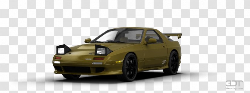 City Car Model Compact Automotive Design - Motor Vehicle - Mazda RX-7 Transparent PNG