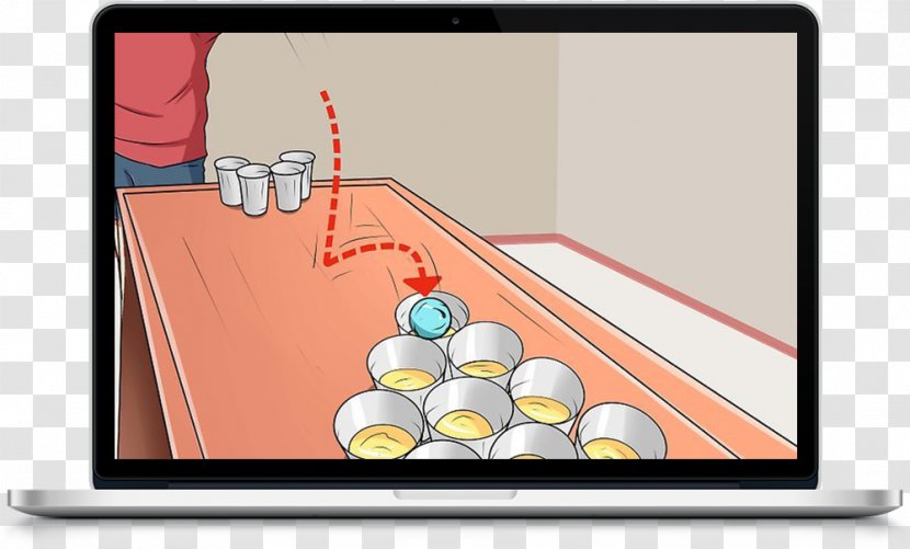 Beer Pong Game Table Ping Transparent PNG