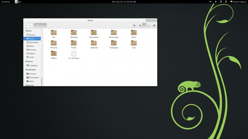 OpenSUSE Linux Distribution KDE Installation - Booting - Gnome Transparent PNG