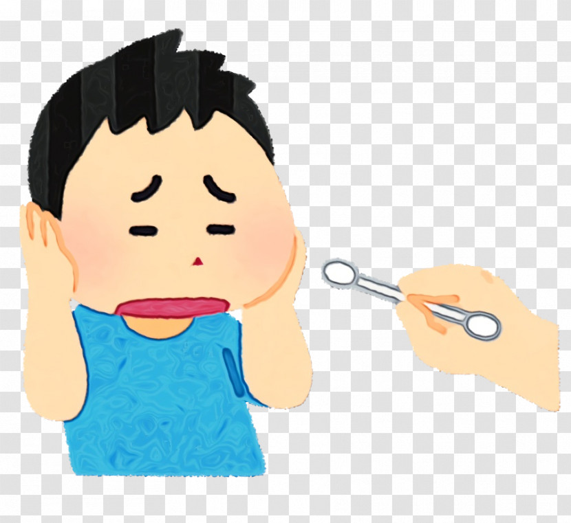 Cartoon Nose Head Cheek Jaw Transparent PNG