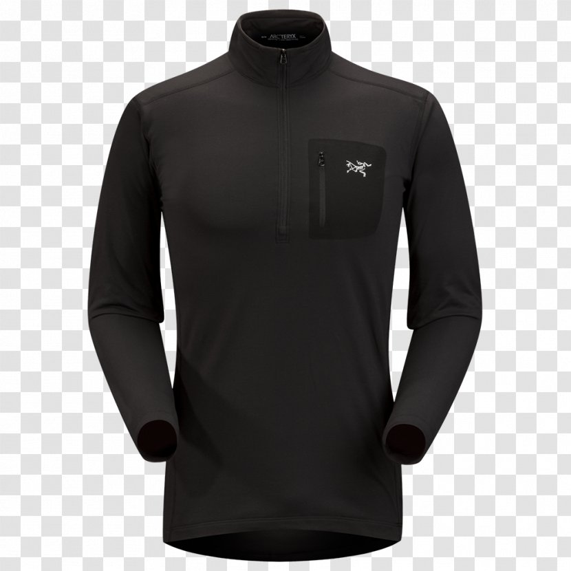 T-shirt Hoodie Polo Shirt Clothing - Black Transparent PNG