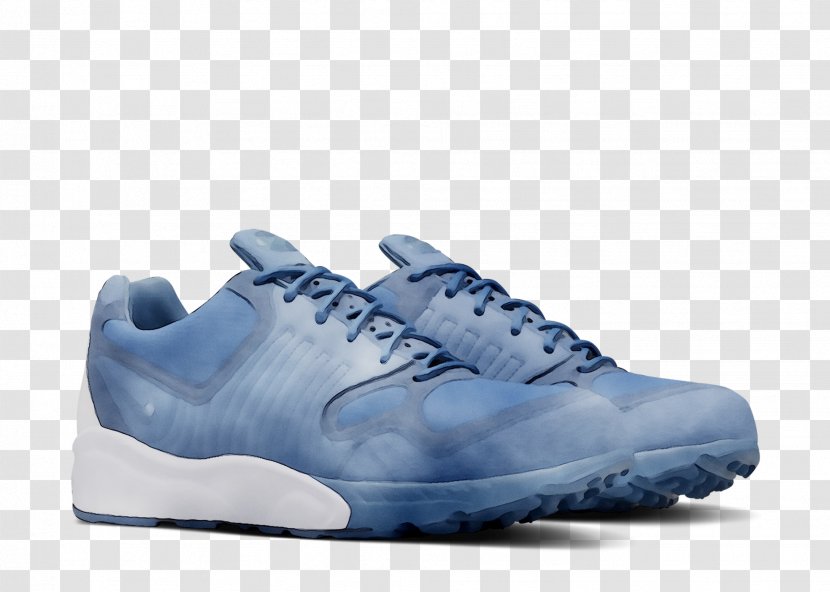 Sneakers Sports Shoes Sportswear Walking - Hiking - Electric Blue Transparent PNG