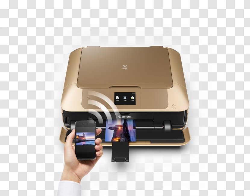 Multi-function Printer Inkjet Printing Canon Image Scanner - Wifi Direct Transparent PNG