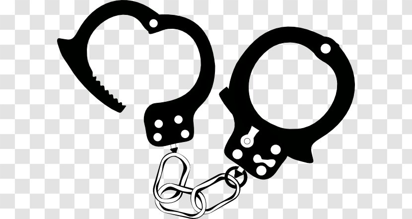 Handcuffs Prison Clip Art - Arrest - Handcuffing Cliparts Transparent PNG