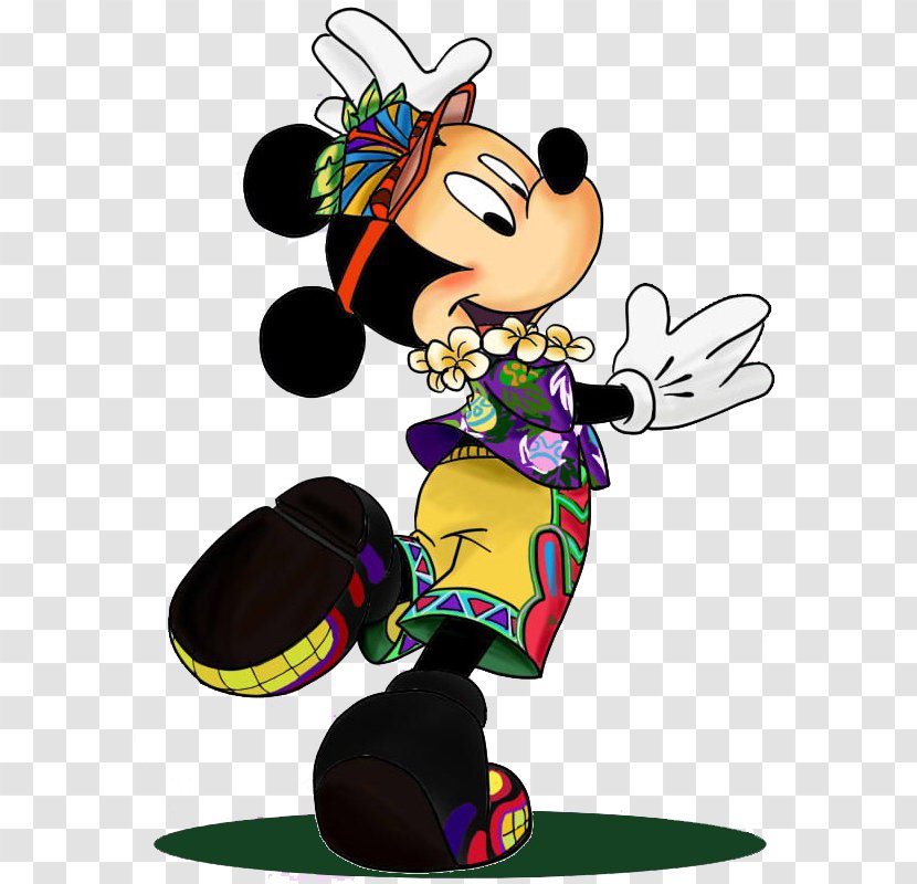 Mickey Mouse Minnie Daisy Duck The Walt Disney Company Hula - Hawaiian Transparent PNG