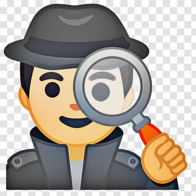Detective Emoji - Construction Worker Hat Transparent PNG