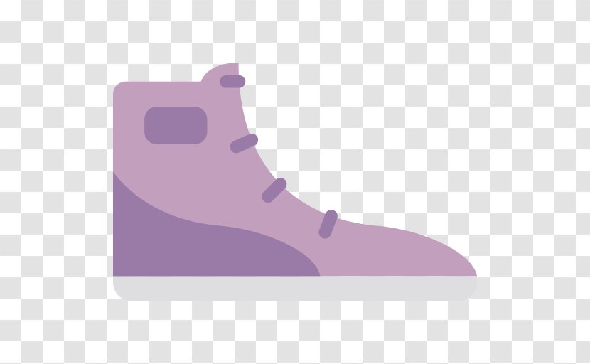 Cartoon Shoes Sneakers - Lilac - Outdoor Shoe Transparent PNG