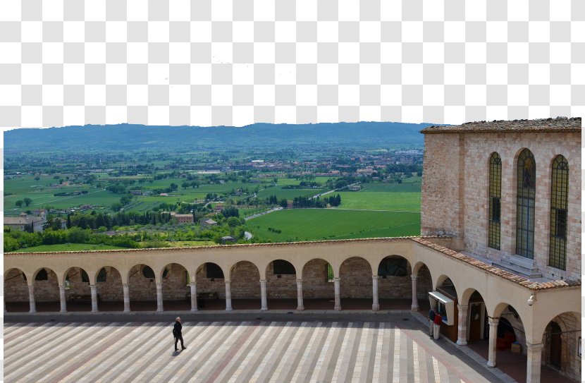 Assisi Perugia Building Architecture - Caravanserai - Assisi, Italy In Four Transparent PNG