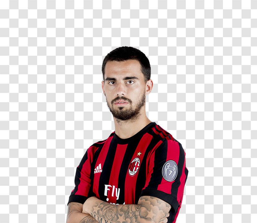 Suso A.C. Milan Serie A Football Player Forza Milan! - Nikola Kalini%c4%87 - T Shirt Transparent PNG