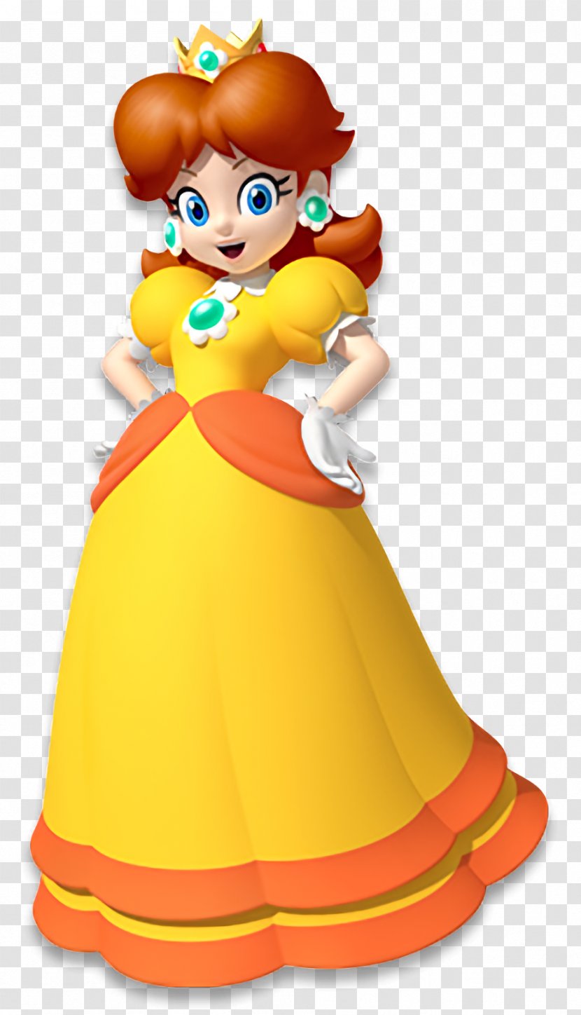 Super Mario Bros. Princess Daisy Peach - Figurine Transparent PNG