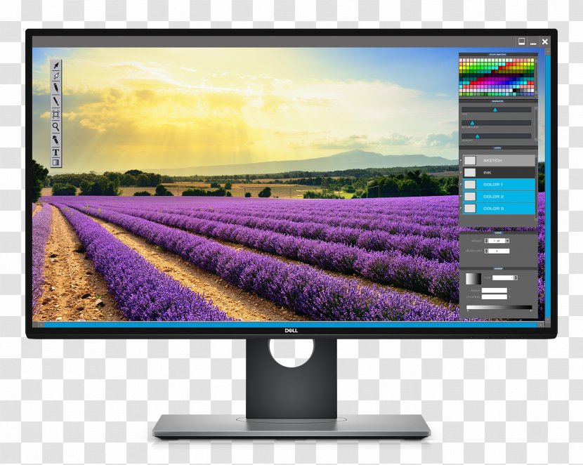 Dell Computer Monitors 4K Resolution Ultra-high-definition Television High-dynamic-range Imaging - Uhd Alliance - Display Transparent PNG