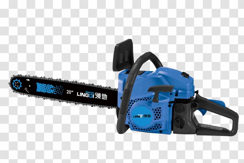 Dnipro Chainsaw Online Shopping Tool - Sales - Cool Blue Transparent PNG