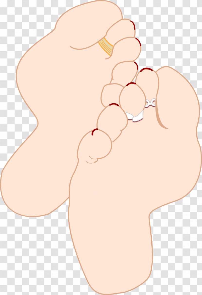 Foot Human Body Sole Clip Art - Heart - Arm Transparent PNG