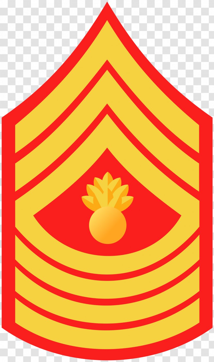 Sergeant Major Of The Marine Corps Master Gunnery United States Rank Insignia - Enlisted - Military Transparent PNG