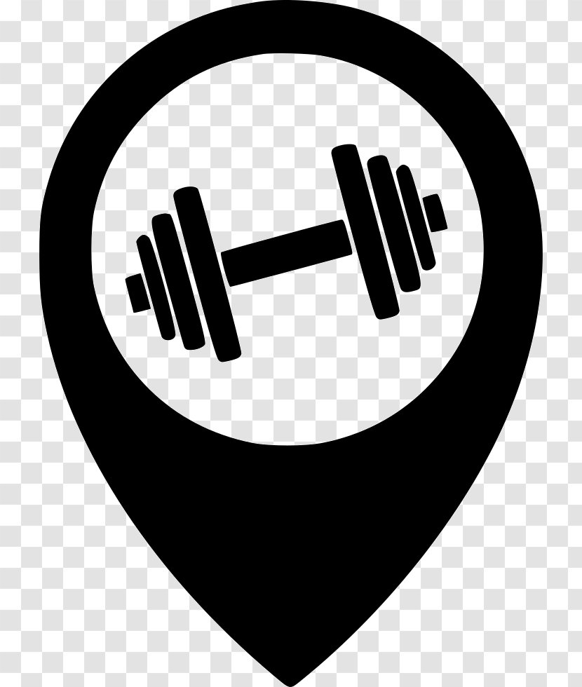 Fitness Centre Physical - Black And White - Icon Transparent PNG