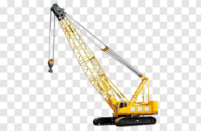 Crane クローラークレーン Heavy Machinery XCMG - Construction Equipment Transparent PNG