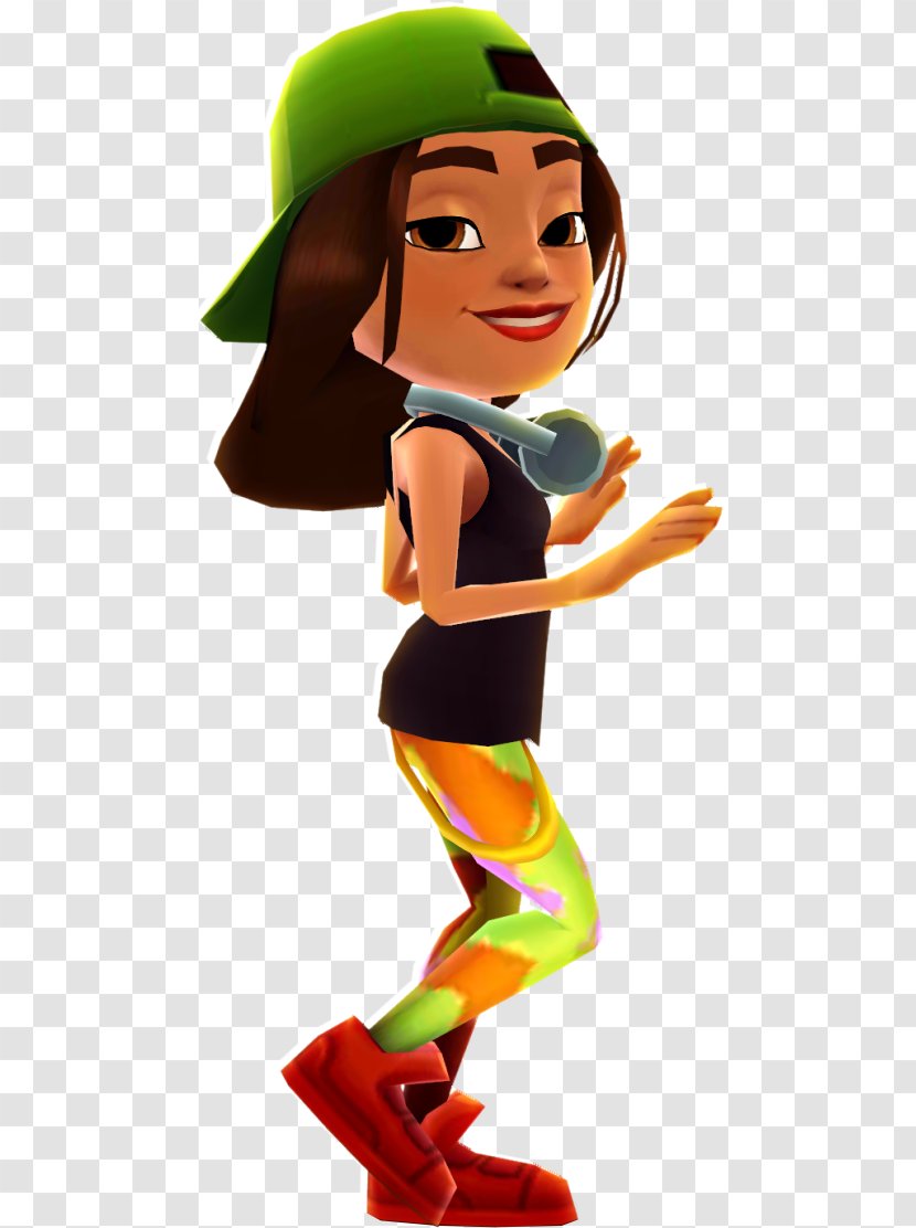 Subway Surfers Clip Art Image Illustration - Cartoon - Surfer Transparent PNG