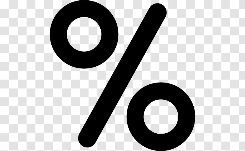 Percent Sign Percentage Symbol - Text Transparent PNG