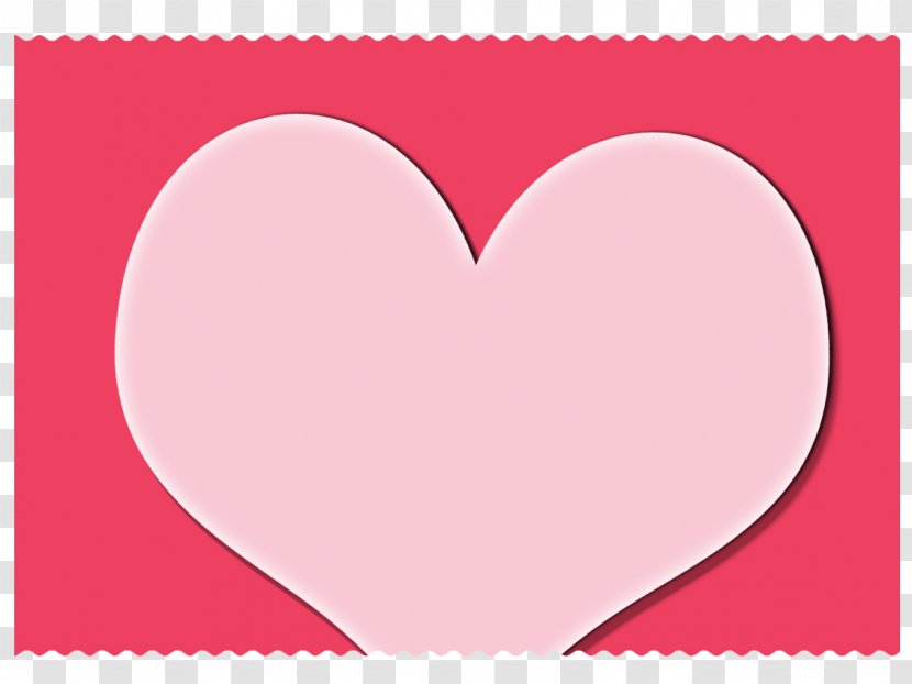 Paper Sticker - Heart Transparent PNG