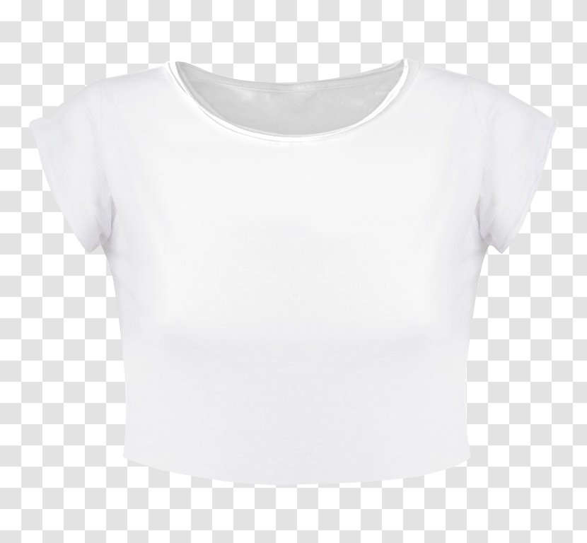 T-shirt Clothing Sleeve Shoulder Blouse - Outerwear - White T Shirt Transparent PNG