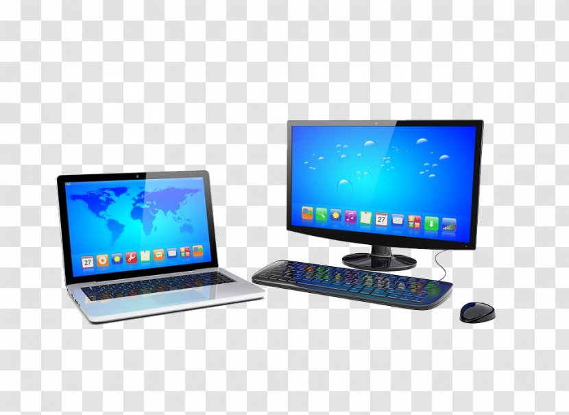 Laptop Dell Computer Mouse Desktop Computers Personal - Pc Transparent PNG