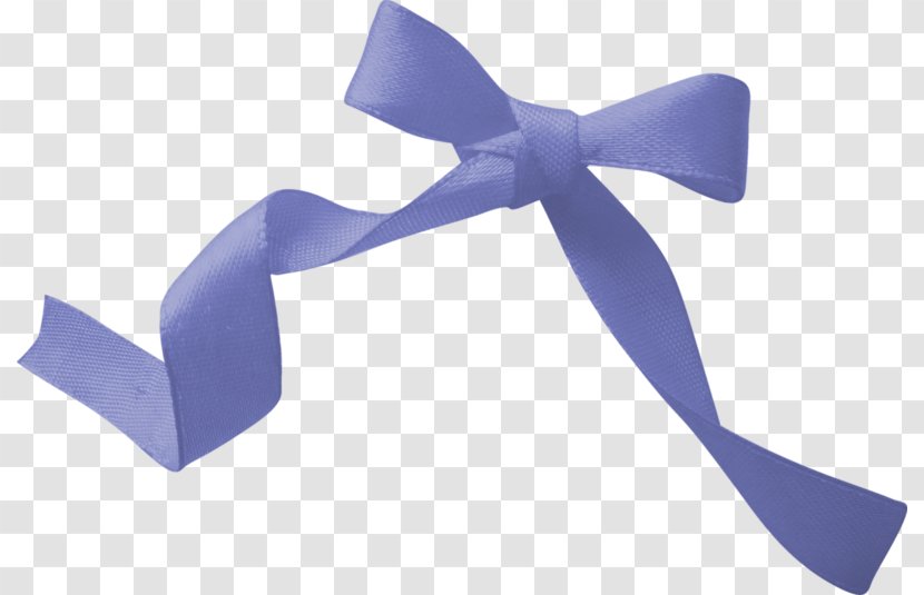 Ribbon Bow - Electric Blue - Hair Accessory Transparent PNG