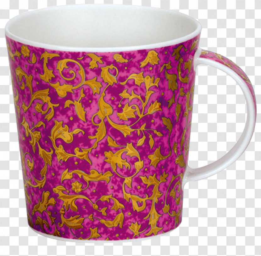 Dunoon Coffee Cup Loch Lomond Mug Purple - Teal Transparent PNG