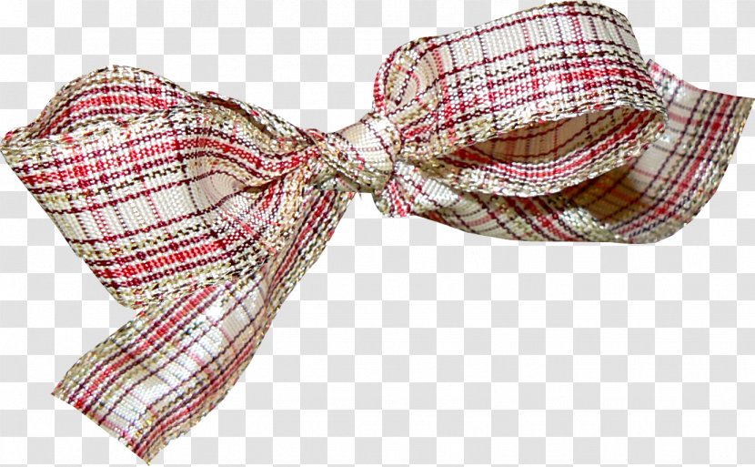 Shoelace Knot Ribbon Christmas Designer - Plaid Transparent PNG