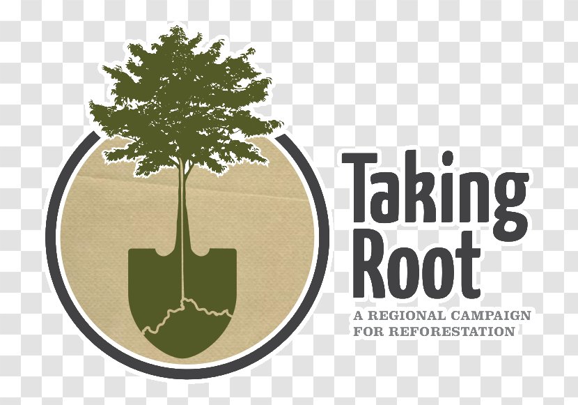 Tree Planting Logo Reforestation Root - Sowing Transparent PNG