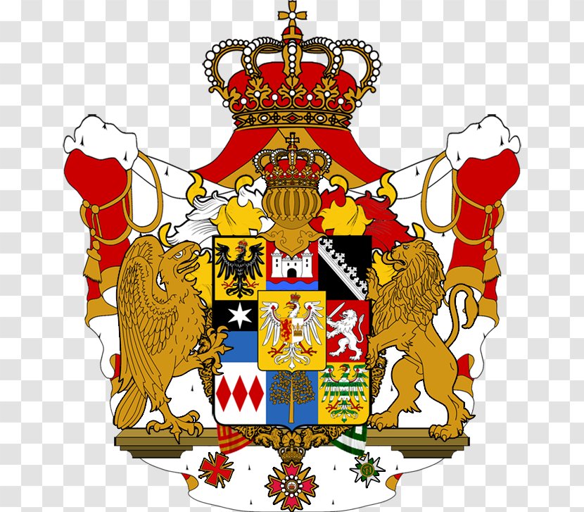 History House Of Bourbon Coat Arms Wettin Heraldry - Christian Vii Denmark - Norway Kingdom 1660 1844 Transparent PNG