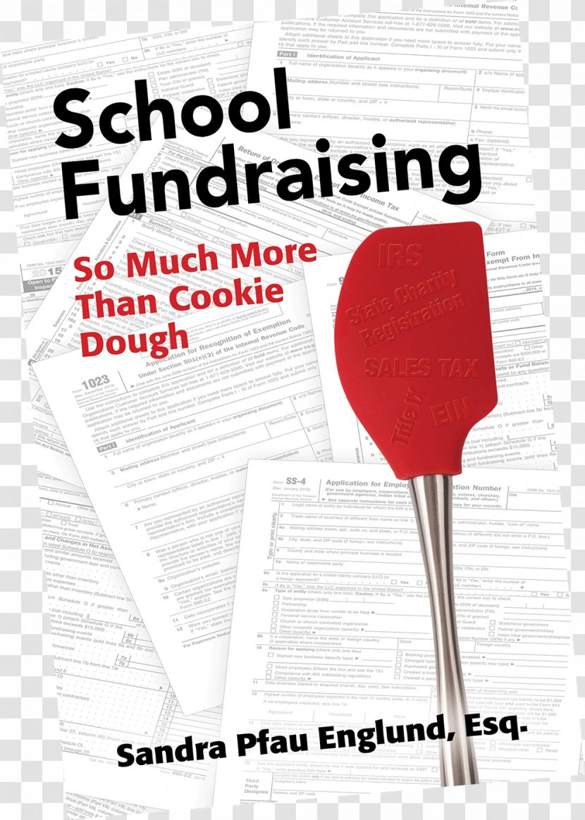 School Fundraising: So Much More Than Cookie Dough Paperback Brand Product - Fundraiser Poster Transparent PNG