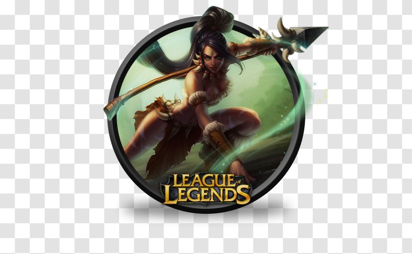 League Of Legends Nidalee Runewars Icon - Picture Transparent PNG