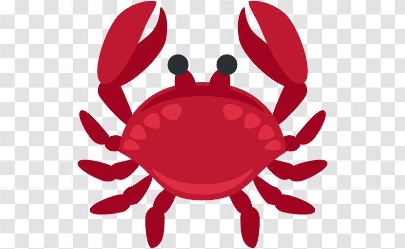 Emojipedia Symbol Zodiac Computer Software - Pictogram - Crab Transparent PNG